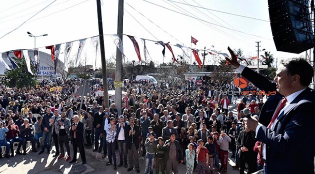 Zeytinköy’de tapu sevinci
