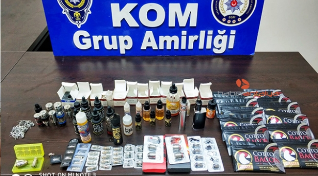 Antalya'da elektronik sigara operasyonu