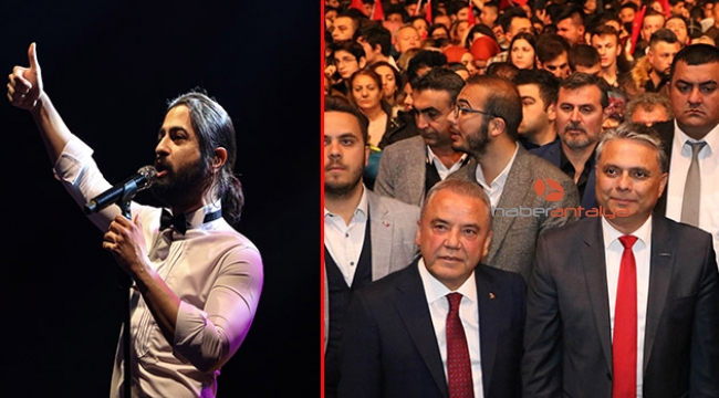Atatürk'ün Antalya'ya gelişi konserle kutlandı