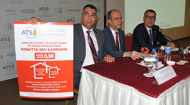 ATSO üyesi firmalara konut kredisi imkanı