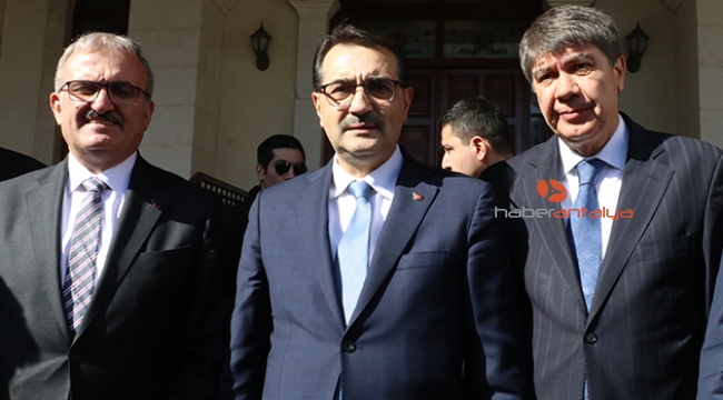 Bakan Dönmez Antalya’da