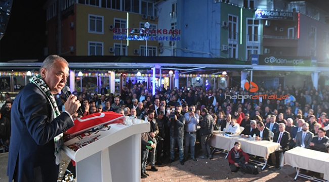 Böcek: Lara Kent Parkını halkımıza kazandıracağız 