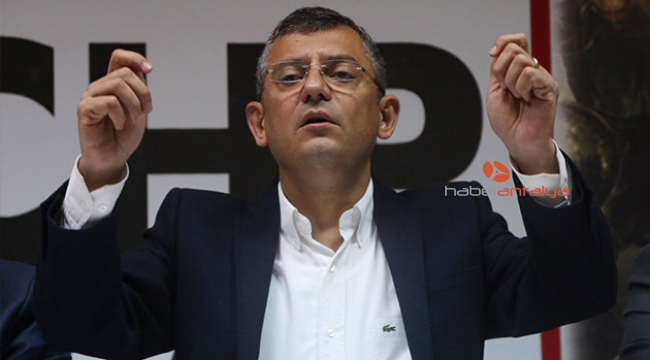 CHP'li Özel: 'Terörist' gibi ifadeler kullanılmasını kabul etmiyoruz
