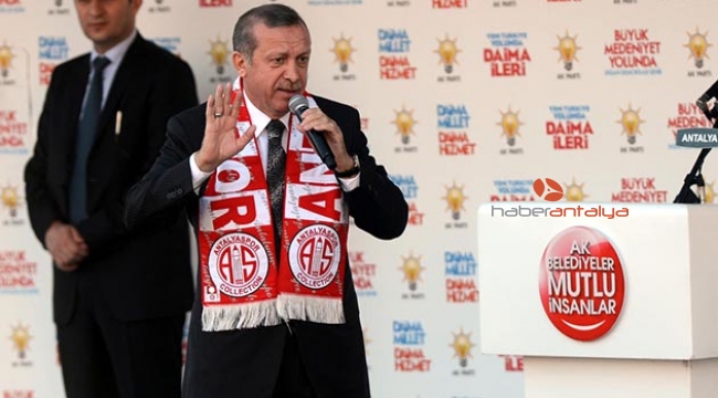 Erdoğan geliyor