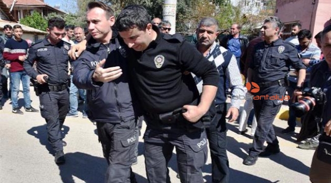 Gürültü ihbarına giden polisi bıçakladılar 