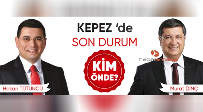 Kepez'de son durum ! Sandıkların %99'u açıldı