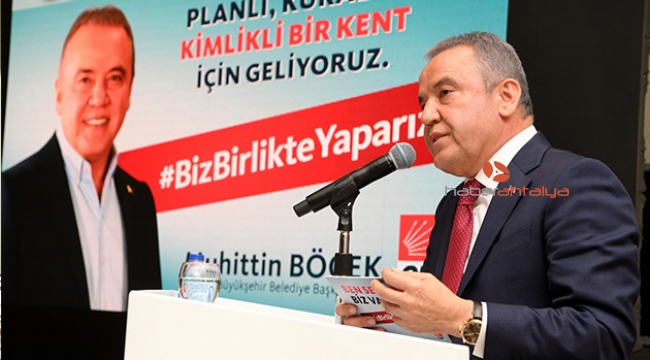 Muhittin Böcek, “Yerelden kalkınacağız”