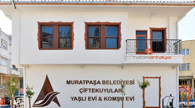 Muratpaşa'dan yaşlı evi projesi