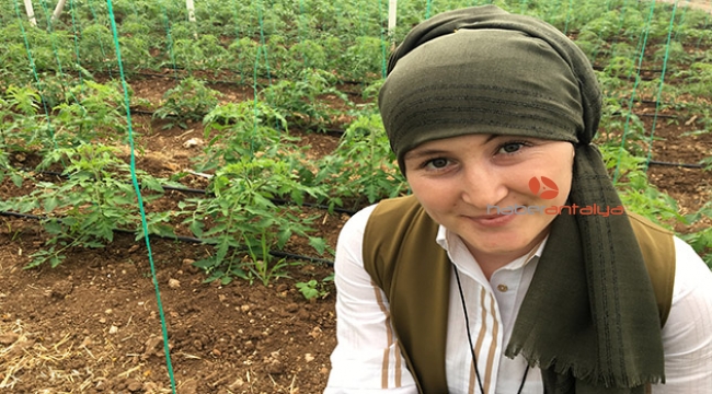 Pancar makinesine kaptırdığı saçları kopan kız