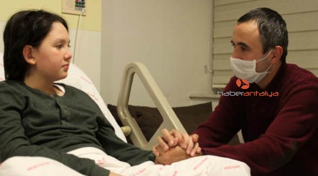 Sonat Emre'ye babadan yarı uyumlu ilik nakli yapılacak