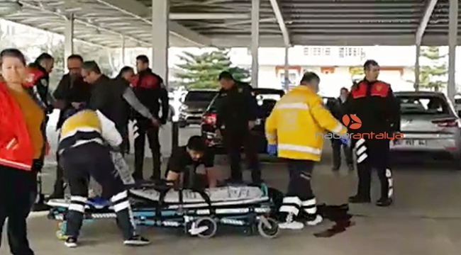 Tartıştığı şahsı iki bacağından vurup kaçtı
