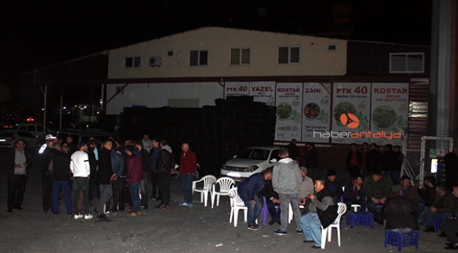 Toptancı Hali'nde gerginlik: 4 yaralı