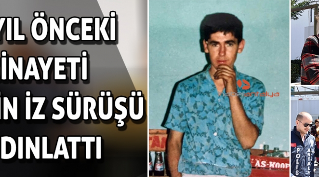 16 yıl önceki çifte cinayeti, polisin iz sürmesi aydınlatmış