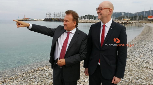 Almanlar Kemer'e hayran kaldı
