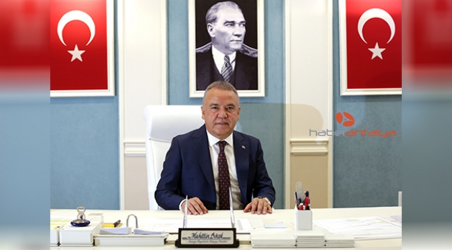 Başkan Böcek'ten 23 Nisan mesajı