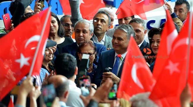 Başkan Uysal'a coşkulu karşılama