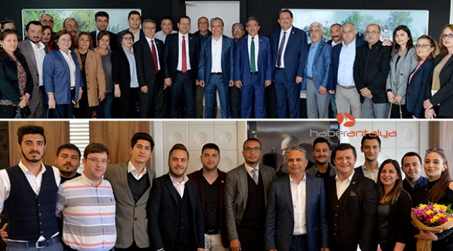 Başkan Uysal'a tebrik ziyaretleri