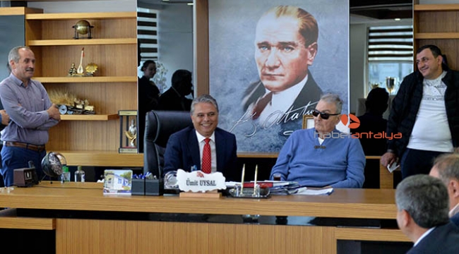 Baykal'dan tebrik ziyareti