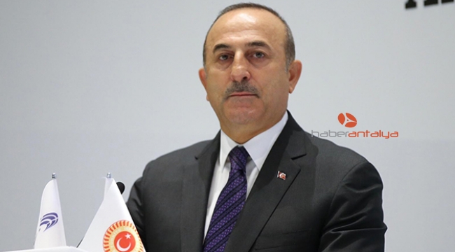 Çavuşoğlu konuştu Fransızlar kaçtı 