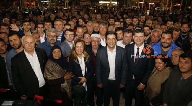 Döşemealtı'nda Genç, 95 oy farkla yeniden başkan