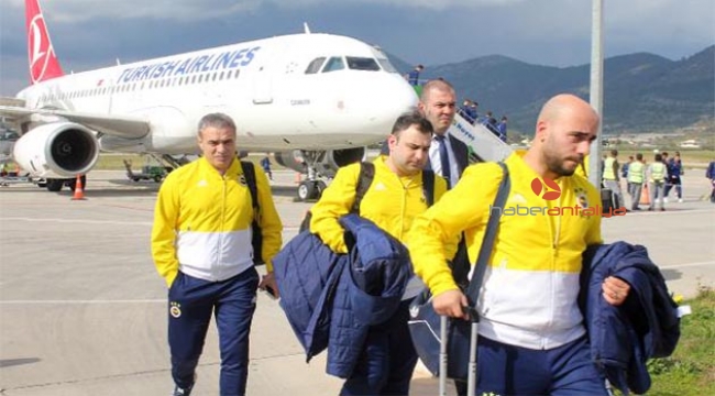Fenerbahçe kafilesi Antalya'ya geldi