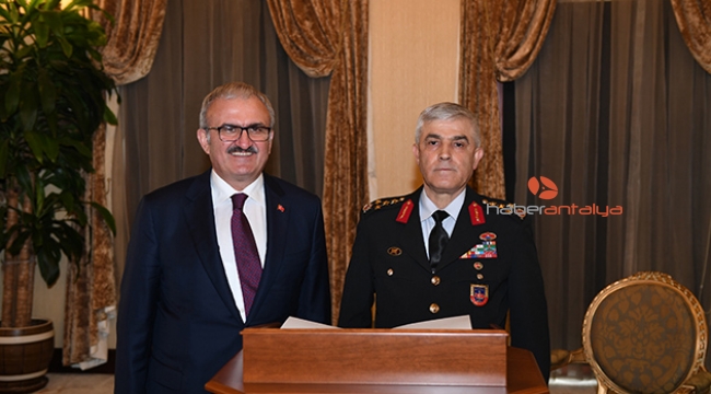 Jandarma Genel Komutanı, Karaloğlu'nu ziyaret etti