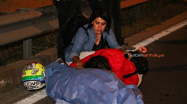 Kasklı sürücü kurtuldu, kask takmayan arkadaşı öldü