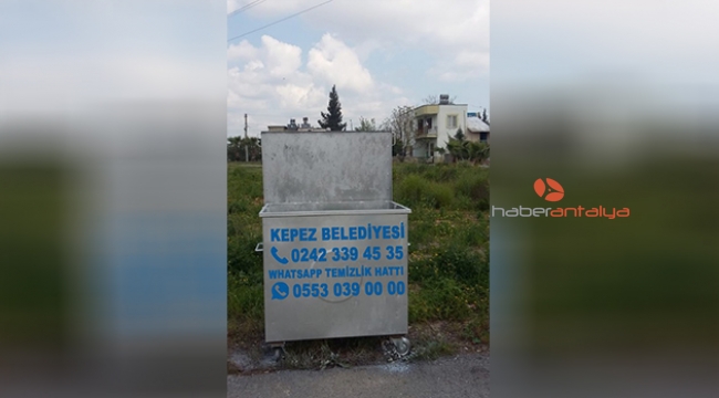 Kepez’den ‘Whatsapp Temizlik Hattı’