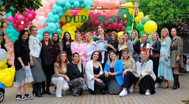 Minik Duru'ya renkli kutlama
