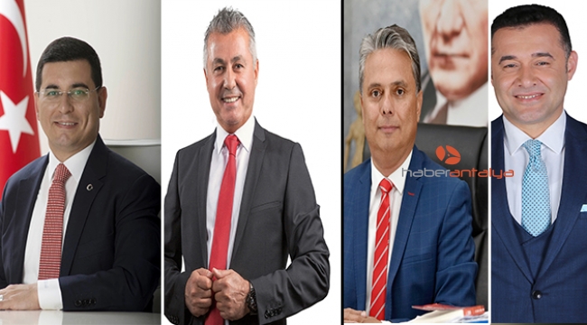 Oy artış rekoru Antalyalı başkanlarda
