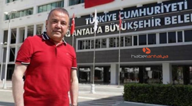 Antalya Büyükşehir Belediye Başkanı Böcek: Erdoğan’ı Antalya’da karşılarım