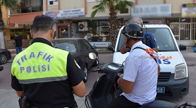 Antalya’da alkollü sürücülere ceza yağdı