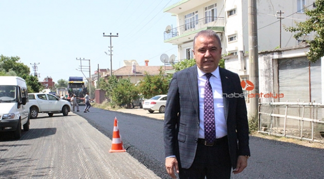 Başkan Böcek: "Çandır yolu bayrama bitecek" 