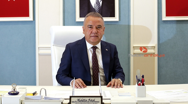 Başkan Böcek'ten 19 Mayıs mesajı