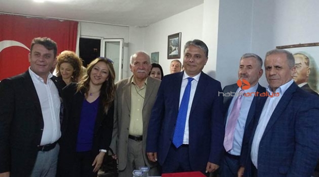 Başkan Uysal, Kasımpaşa’da Antalyalılarla buluştu