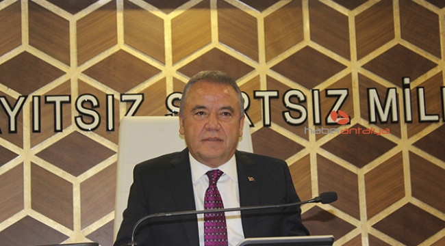 Böcek,” Su ve ekmekle siyaset yapmayız”