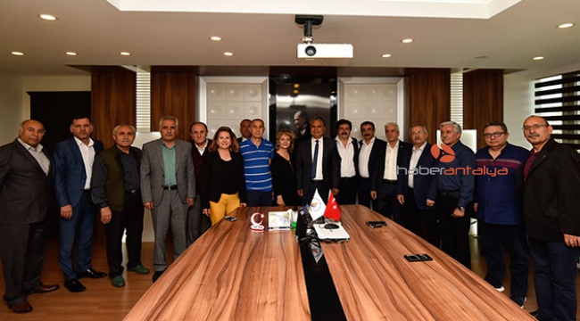 Hemşeri dernekleri Başkan Uysal’la buluştu