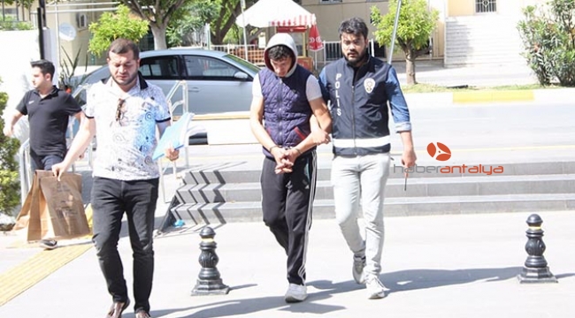 Hırsızlık olayının şüphelisi tutuklandı