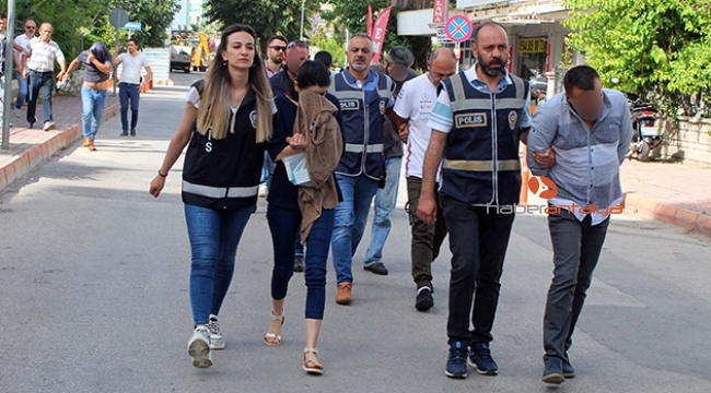 Kapora çetesine baskın