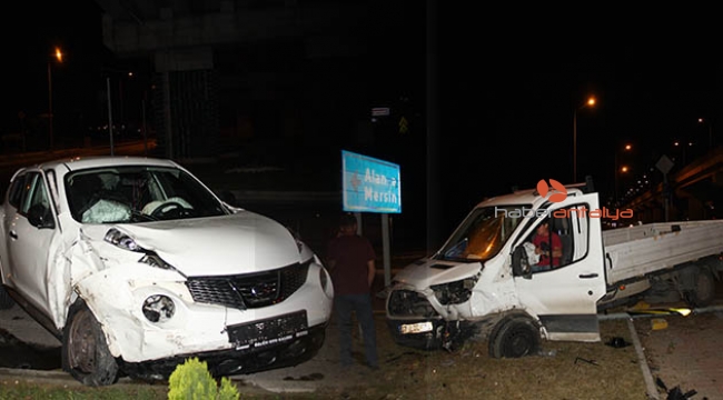 Manavgat'ta trafik kazası