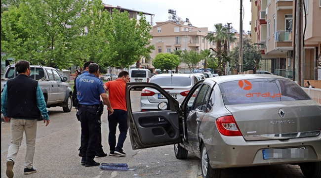 Öfkeli eski koca, mahalleyi ayağa kaldırdı