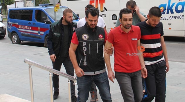 Polisten kaçamadılar