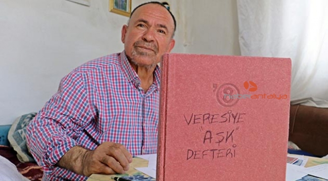 Veresiye aşk defterini toprağa gömdü