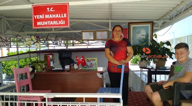 Açık alanda, 'hizmete devam' dedi