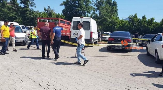 Alanya'da silahlı kavga