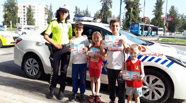 Çocuklara Sürücü Seyahat Karneleri verildi