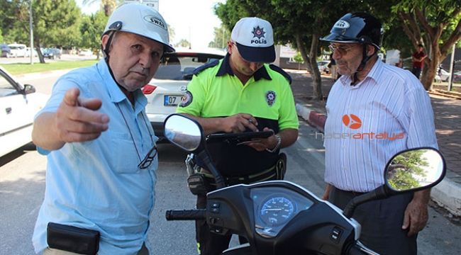 Dedelerin trafik cezasından kurtulma hikayesi
