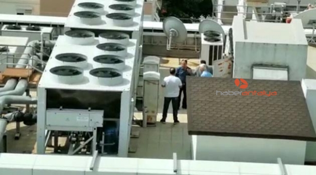 Hastane'nin klima ünitesinde patlama