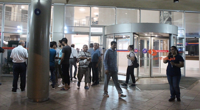 Hastanede korkutan yangın