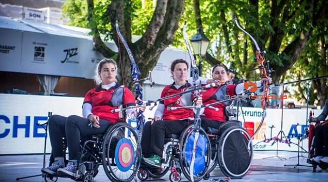 Paralimpik okçular dünya ikincisi oldu